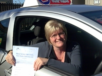 Congratulations to Ann on passing first time....