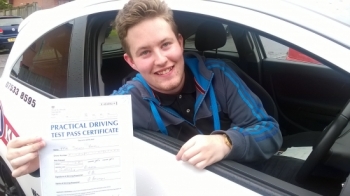 Brilliant PASS

very good drive with only 2 minors...