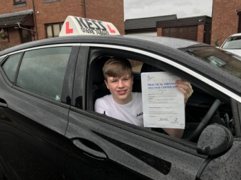 Congratulations to James brilliant drive had a very good pass