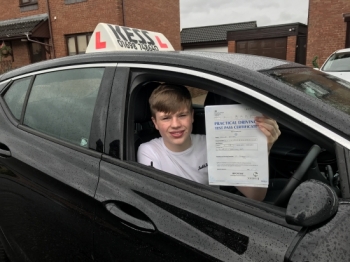 Congratulations to James brilliant drive had a very good pass...