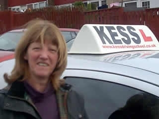 My daughter Cheryl and a lot her friends all passed first time with Kess driving school. They recommended kess to myself. I passed on my second go after making one silly mistake on my first test....
