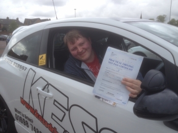 I would like to thank Eamon for getting me a pass. He explained how to do things in a very patient an calm manner, which really put me at ease. I would recommend him to anyone...
